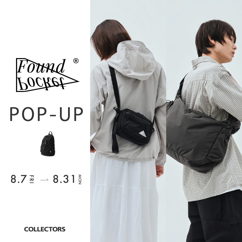 【4店舗限定】韓国発バッグブランド『Found Pocket』POP-UP開催！