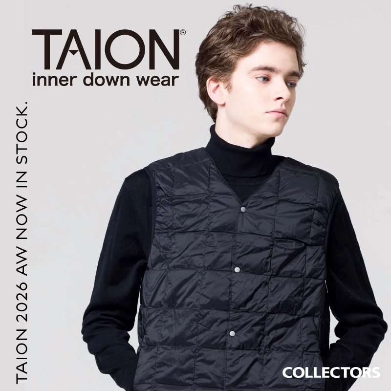 【TAION/タイオン】大人気のインナーダウンベストが今年も入荷！