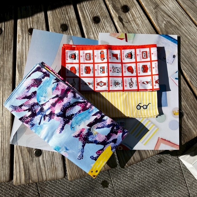 【期間限定】OLD-FASHIONED　他とはちょっと違う、遊びゴコロある上質なハンカチはいかがでしょうか！！