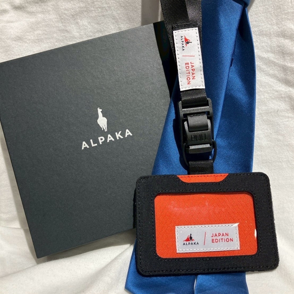ALPAKA Business ID Card Lanyard Japan Edition