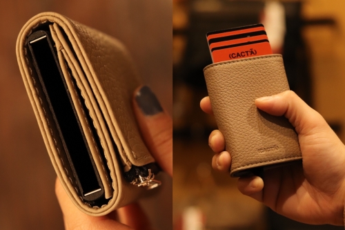 【新入荷】財布を手のひらに収める時代『CACTA』
