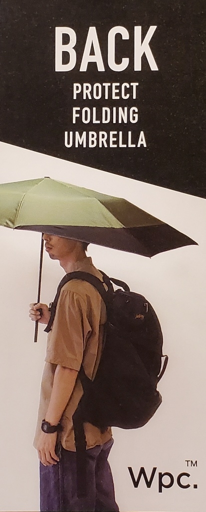 【WPC.】雨からバッグを守る。