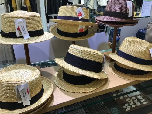[田中帽子]今年も入荷してきた夏帽子★