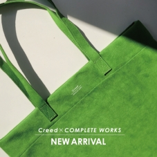 【Creed×COMPLETE WORKS】"洗えるスエード"バッグが登場！